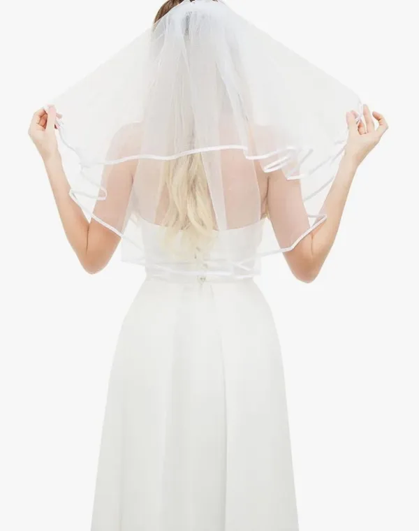 Bridal Wedding Veil White - Image 3