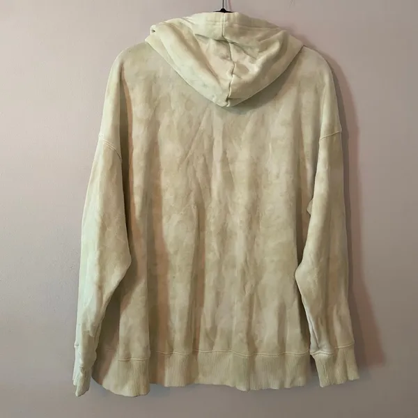 Aerie White Cream Hoodie Sweatshirt Loungewear Athleisure Women's size Medium - Image 6