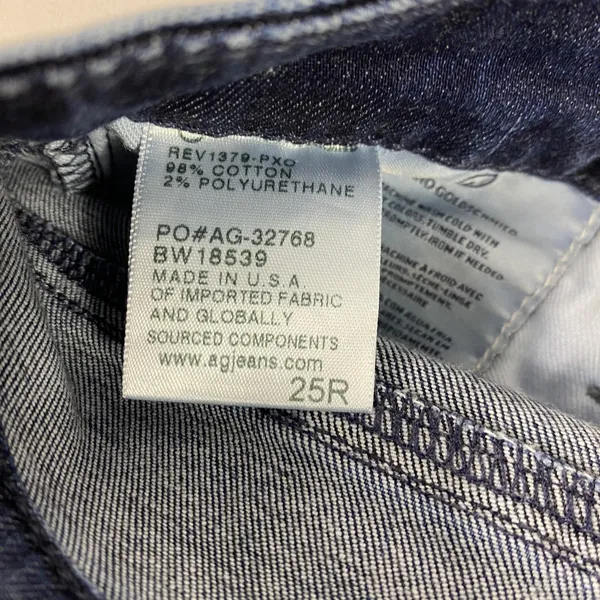 AG Adriano Goldschmied Farrah Skinny Jeans‎ Womens 25R Blue Wash Stretch Denim - Image 11