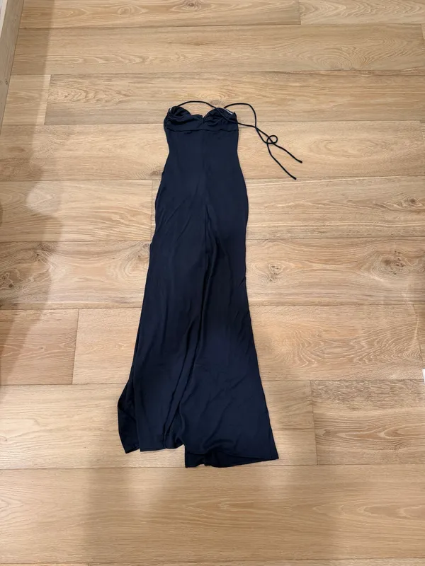 Princess Polly Navy long dress - Image 3