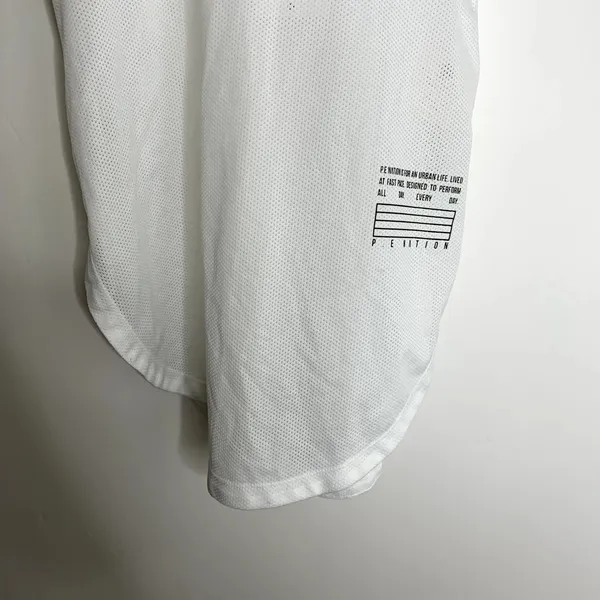 P.E Nation optic white Courtside Tank Womens New Small - Image 5