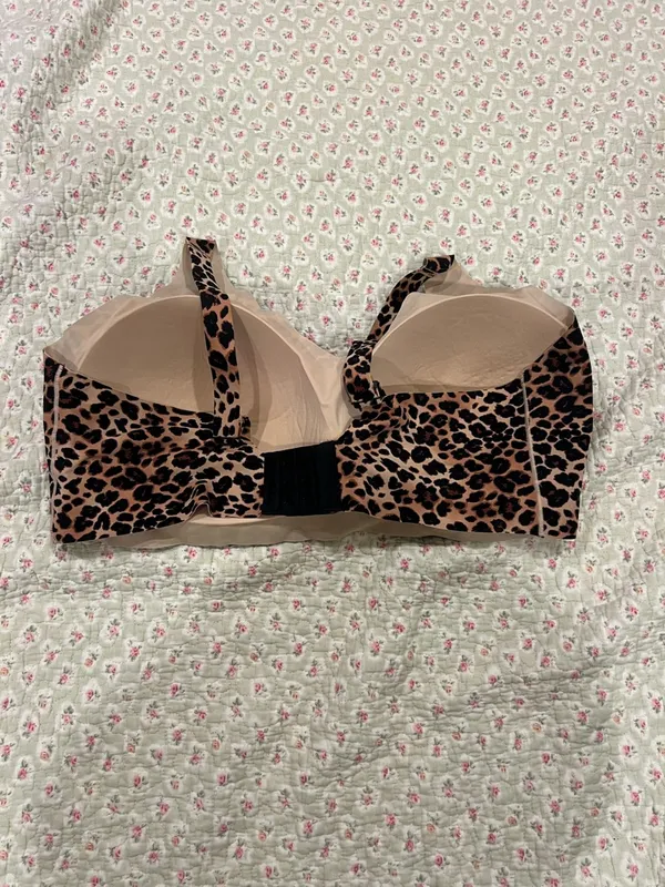 Secret Treasures Nude & Leopard Seamless Bralette - Image 2