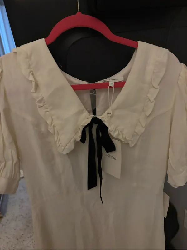 NWT Bohme Maren Collared Midi Dress -medium - Image 8
