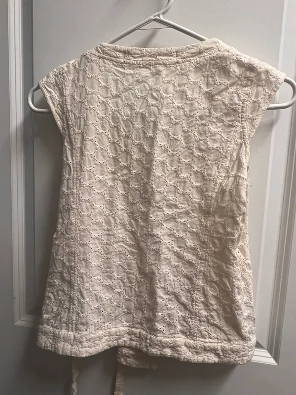 Vintage Tie Front Top - Image 3