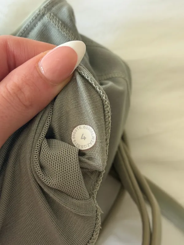 Lululemon Sage Green Sports Bra - Image 3