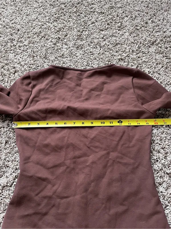 Abercrombie Long Sleeve Sweetheart Bodysuit - Image 9