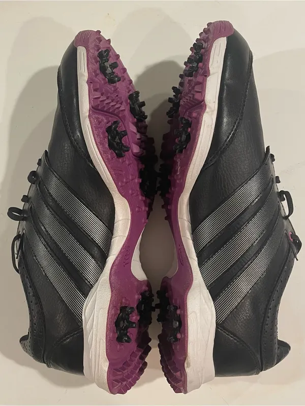 Adidas Response Light Golf Shoes Women’s 9 Black Purple - Image 7
