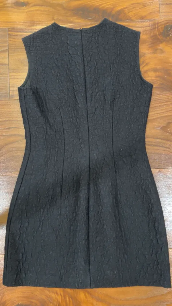 ZARA Black Dress Mini Small - Image 3