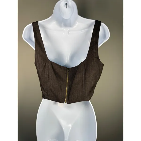 Sage The‎ Label Crop Top NWT Boho Festival Coquette Cottagecore Tank - Image 5