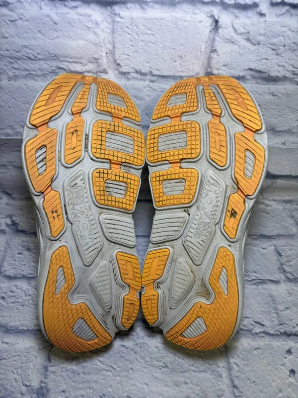 Hoka One One Bondi 7 Womens 9 D WIDE Running Shoes Harbor Mist Running Athletic - Image 13