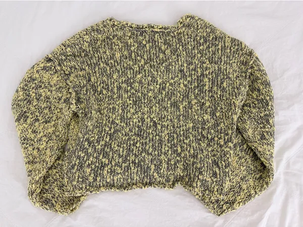 Free People Chunky Crop Sweater - Image 2