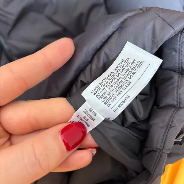 Duluth Trading Co Down Cold Reliable Coat Parka Jacket Gray XXL Duck‎ Down Fill - Image 7