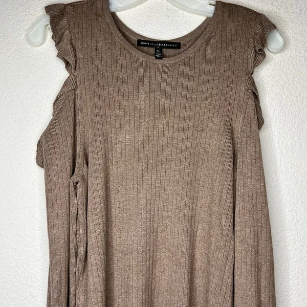 WHBM Cold‎ Shoulder Sweater - Image 2