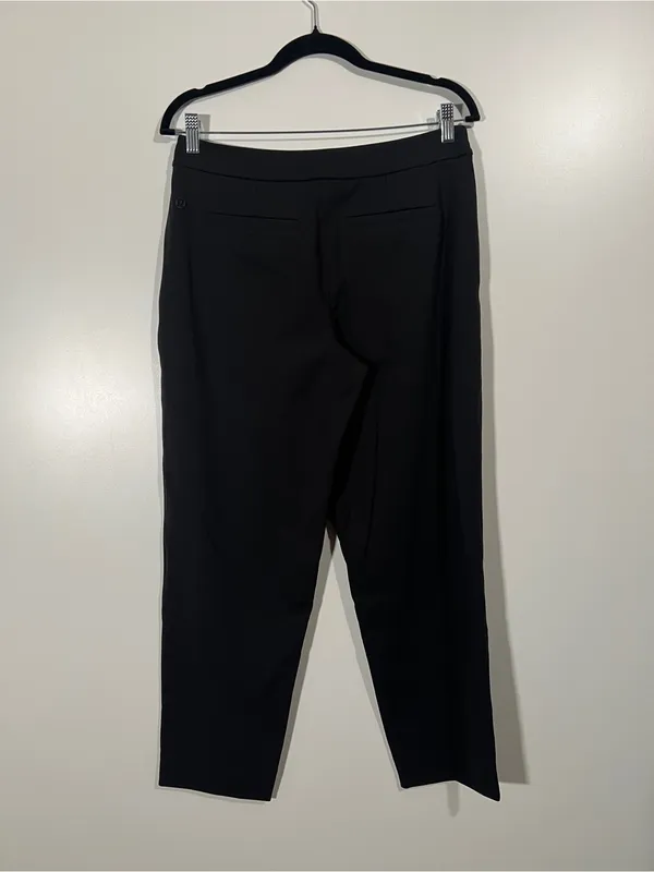 Lululemon Tapered-Leg Mid-Rise Pant 7/8 Length Luxstreme Size Medium Black - Image 7