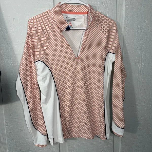 Peter Millar Women’s 1/4 Zip Golf Jacket Size Small EUC - Image 2