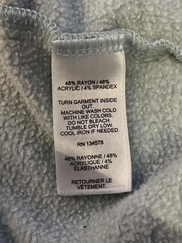 Vineyard Vines Shep Shirt Sweatshirt Womens XL Gray 1/4 Zip Fleece Pullover - Image 7