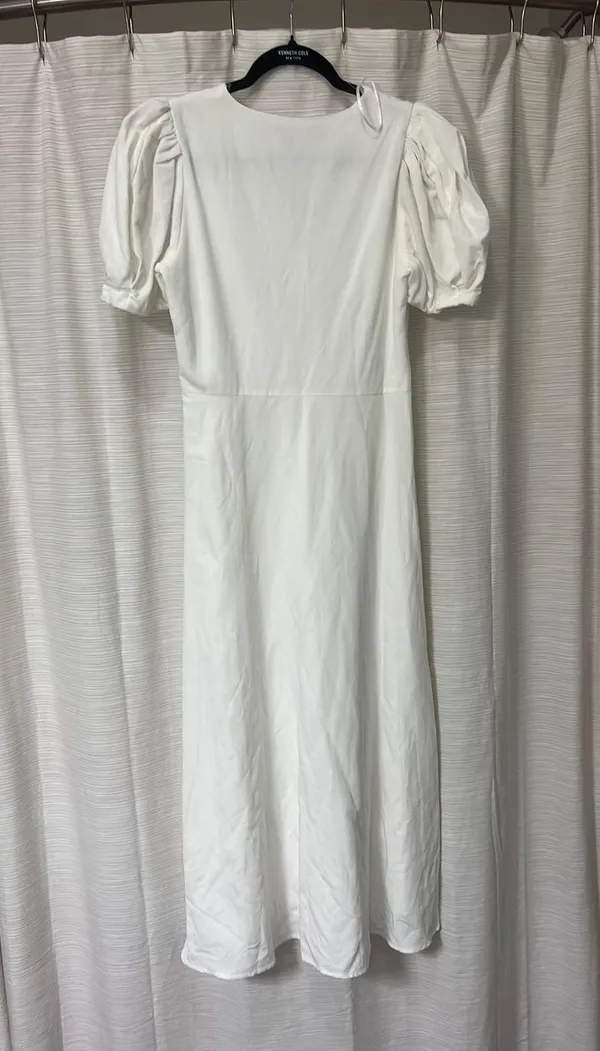 ZARA White Midi Dress - Image 2