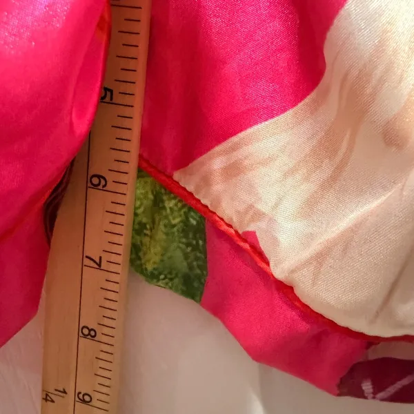 Womens Pink Satin-like Pajama‎ Set Shorts Sleepwear Loungewear XL Taylor Fashion - Image 8