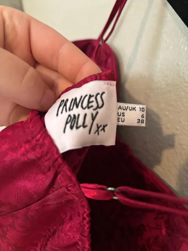 Princess Polly Mini Dress Red - Image 3