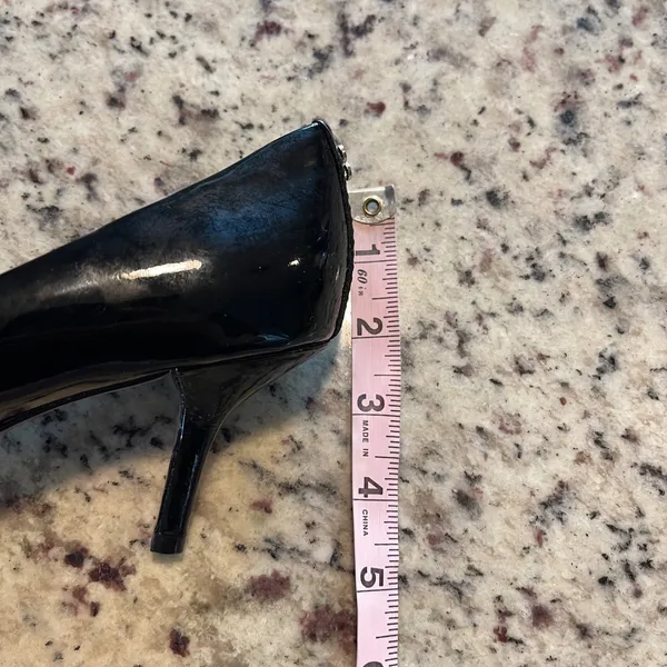 Coach Zoee Pump Women 6.5B Black Patent Leather Officecore Pointed Stiletto Heel - Image 9