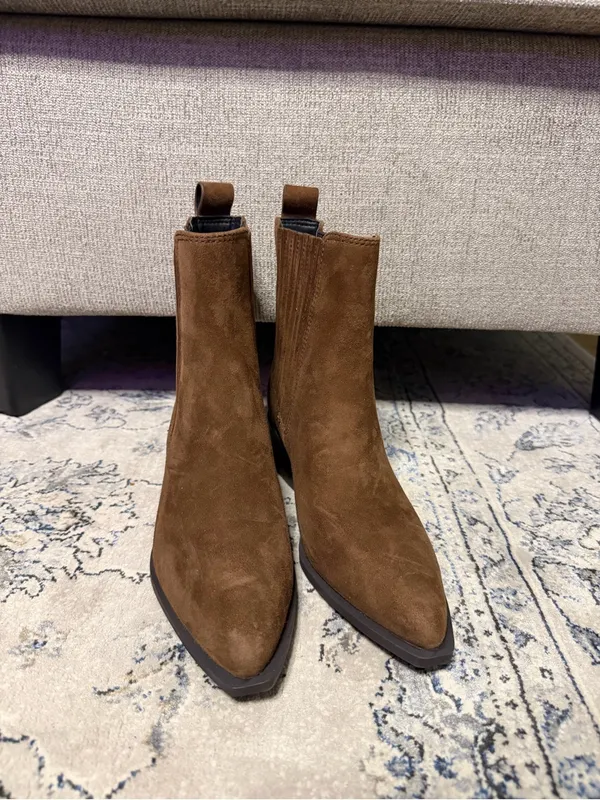Stuart Weitzman Kai Suede Bootie - Image 3
