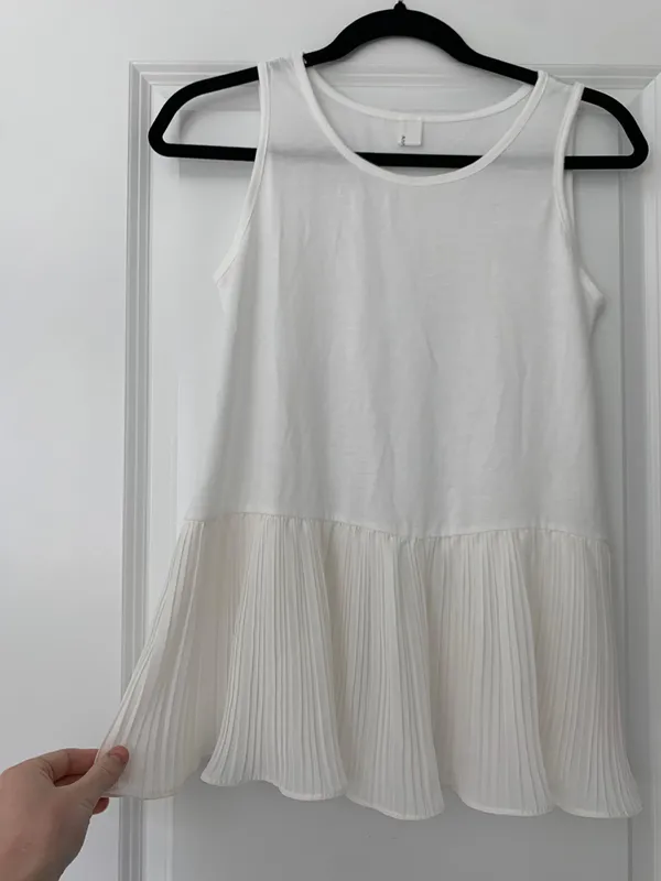 Anna Sui Basic White TankTop - Image 2