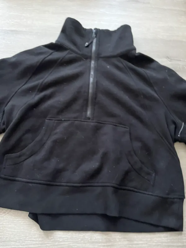 Lululemon Black Scuba Hoodie - Image 2