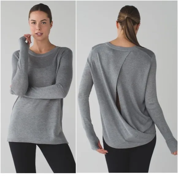 lululemon • bring it backbend open back sweater - Image 17