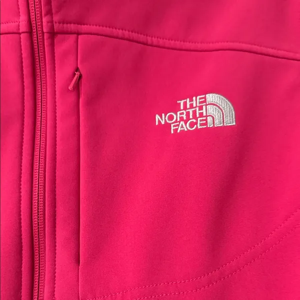 THE NORTH FACE CAROLEENA JACKET Softshell Coat Pink Women's Size L - Image 3