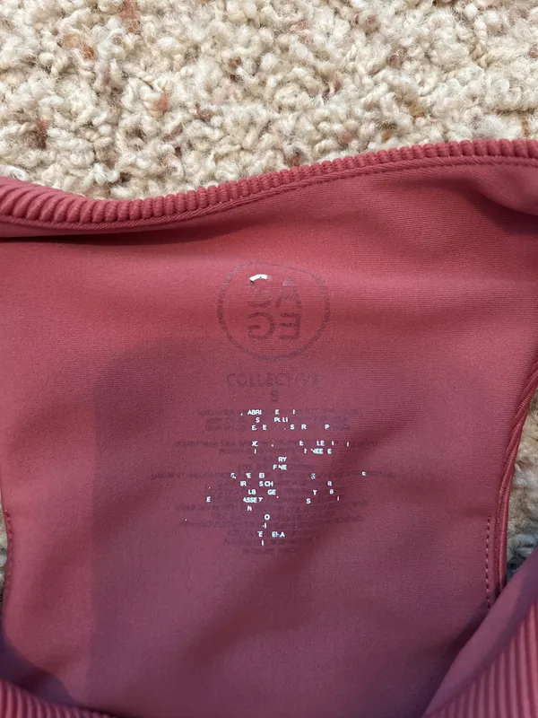 Workout Top Red - Image 3