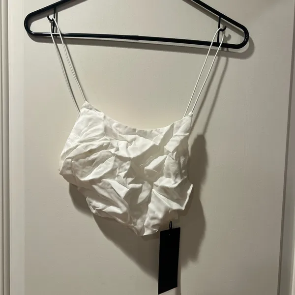 Local European Cream Satin Chemise - Image 2