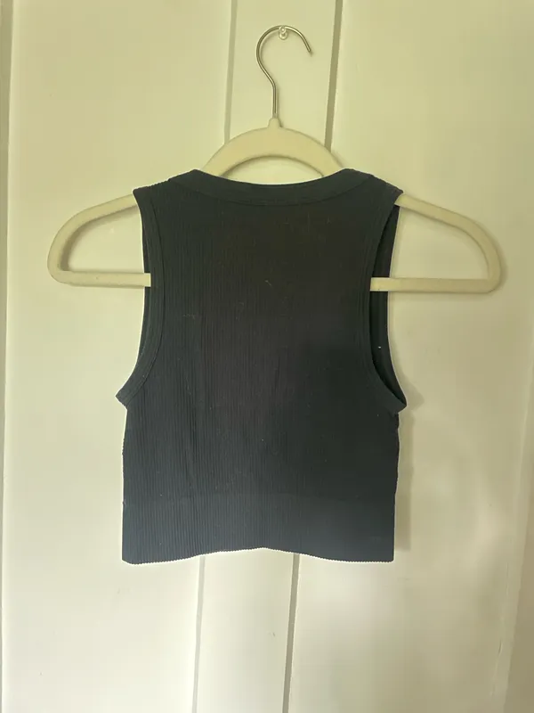 Garage Scoop Neck Ribbed Tank Top - Image 4