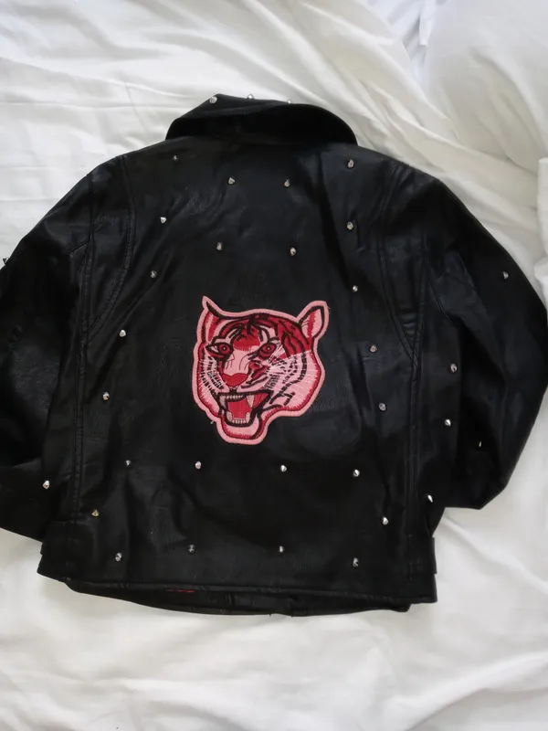 CiSono Designer Faux Leather Jacket - Image 2