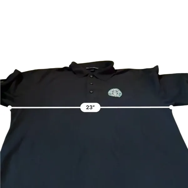 Starbucks‎ Coffee Master Polo Shirt Unisex Size Large Black Embroidered Work - Image 7