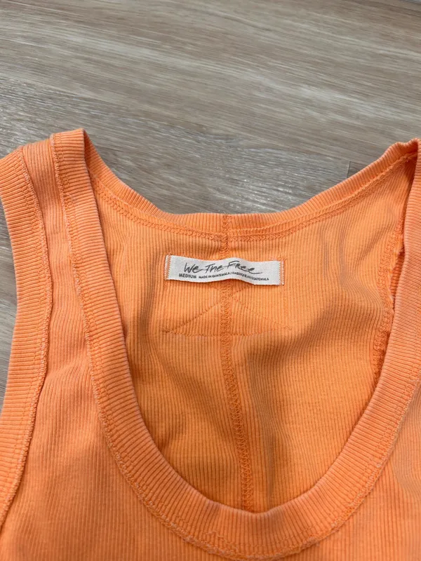 Free People Orange Tank Top - Image 3