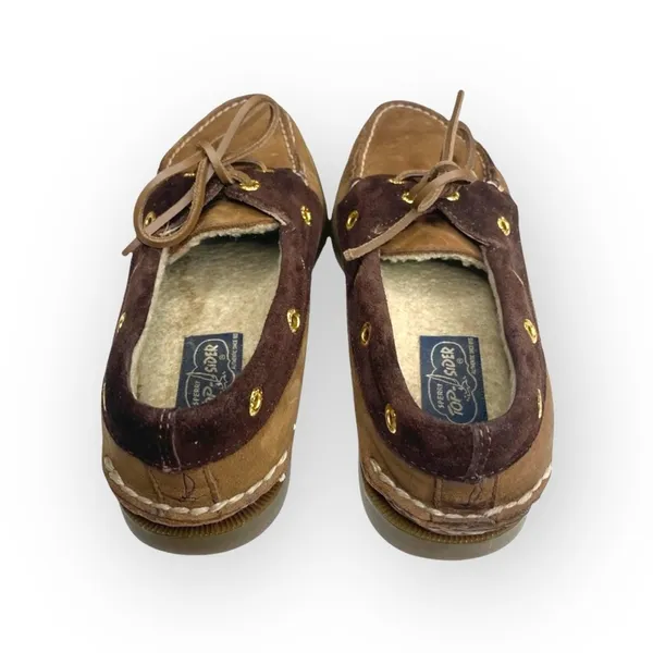Sperry Top-Sider ™® ✌︎︎ Gold Eyelet Leather Boat Shoes ✌︎︎ 2 Tone Brown ✌︎︎ 6M - Image 4