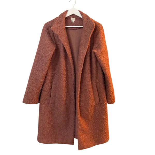 A New Day Size Medium Dusty Pink Long-Line Jacket - Image 2