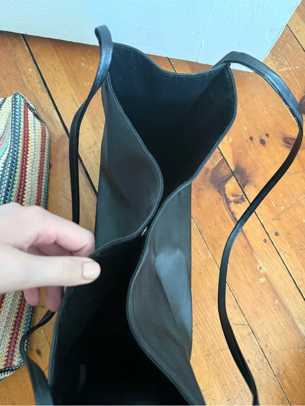 Black shoulder bag - Image 4