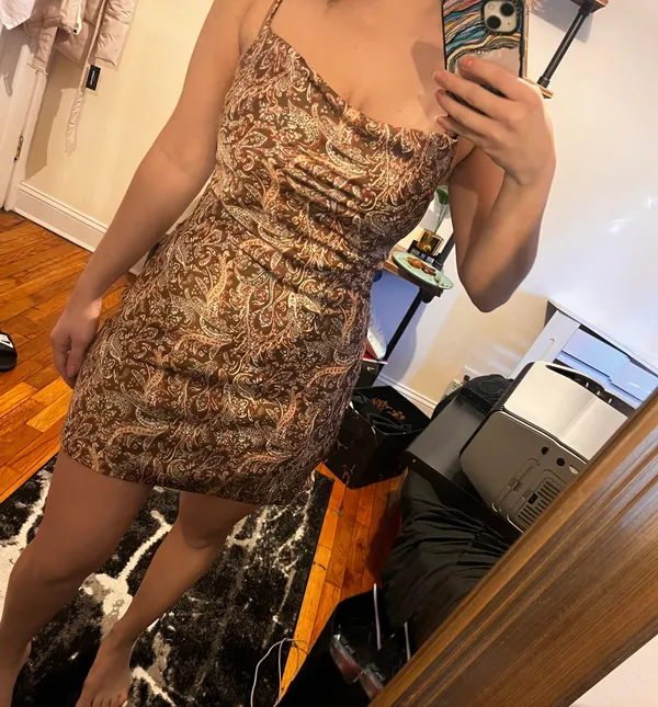 Hollister Paisley Slip Dress - Image 2