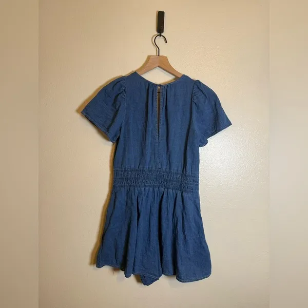 Anthropologie The Somerset Romper‎ Denim Edition - Image 5