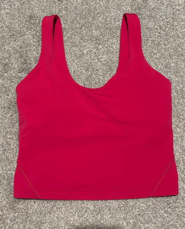 Lululemon Align Tank Top in the Color Passionate - Image 3