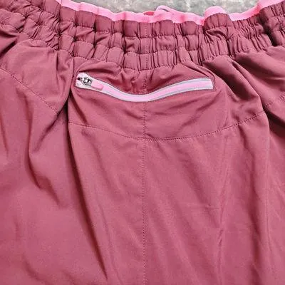 Fabletics Breathe Run Shorts In Rust/Spring Pink - Image 7