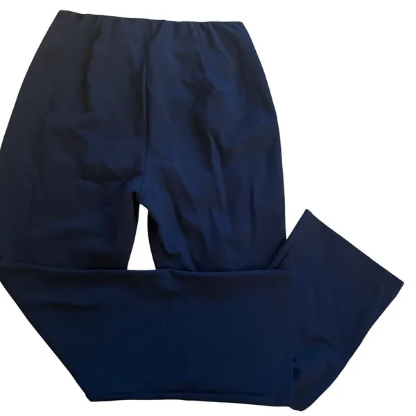 TUCKERNUCK Navy Wide Leg Trouser Pants Size Medium‎ - Image 4