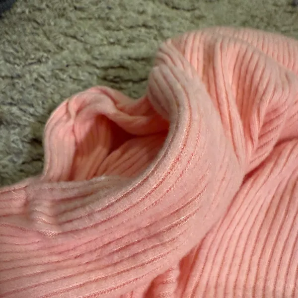 Colsie Balletcore Pink Cozy Wrap Top, Bralette, & Ribbed Jogger Set - size XL - Image 8