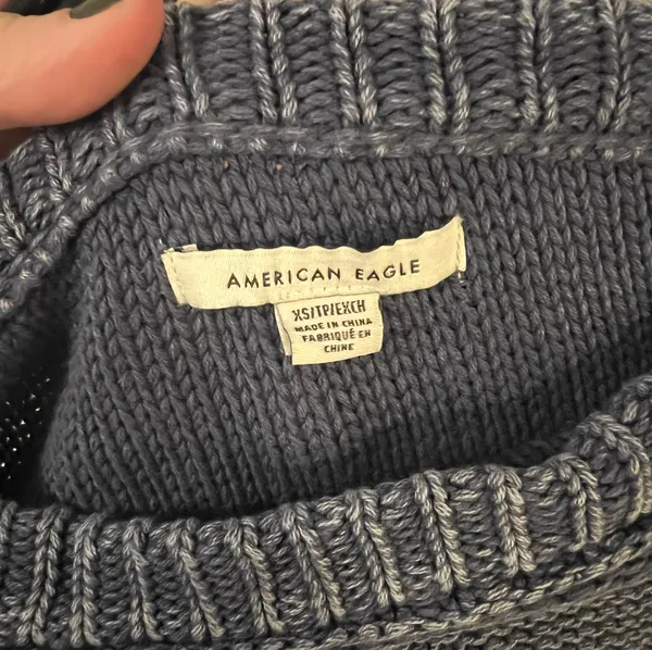 American Eagle Cropped Sweater - Image 2
