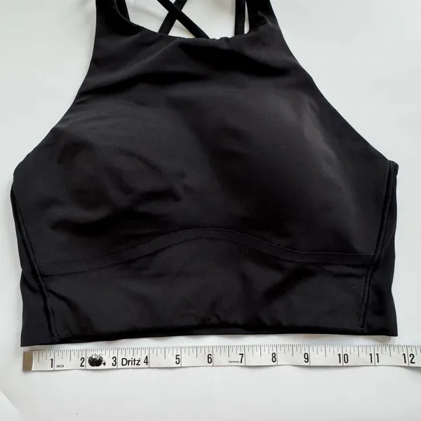 Lululemon Like a Cloud Halter High Neck Bra Light Support B/C Cup Size Small? - Image 5