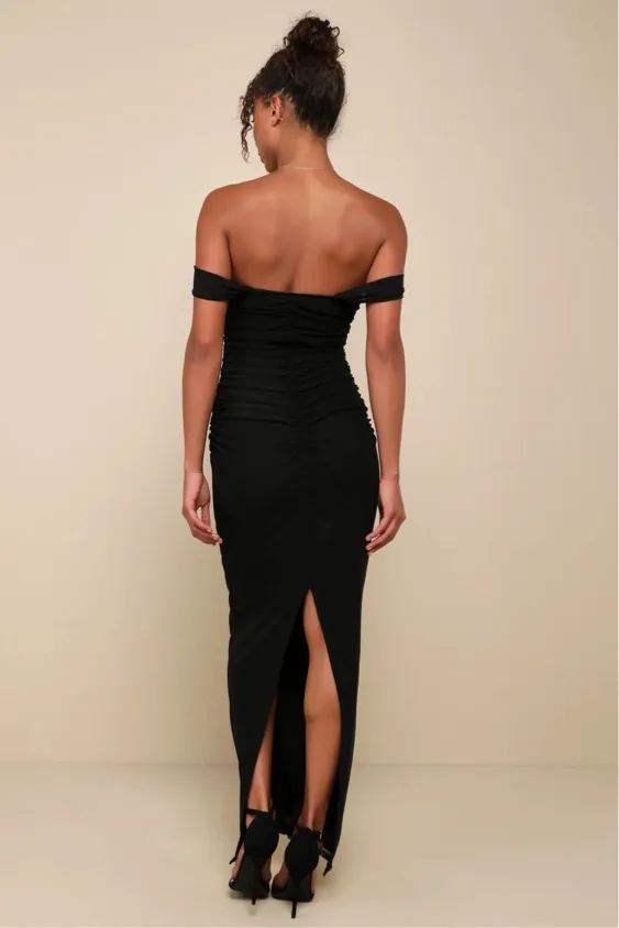 Lulus Black Dress Bodycon - Image 6