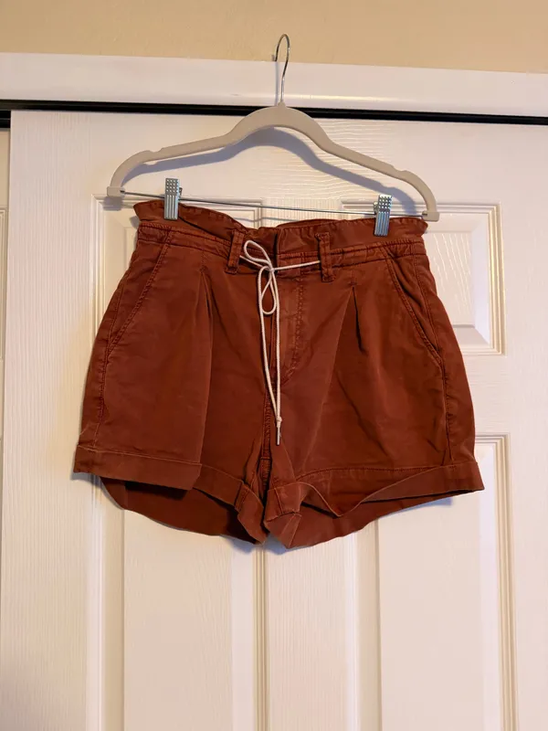Paige paper bag shorts - Image 2