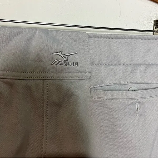 Mizuno women’s softball pants light gray size‎ XL athletic activewear - Image 4