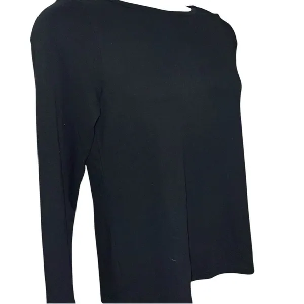 Banana Republic black stretchy top - Image 2